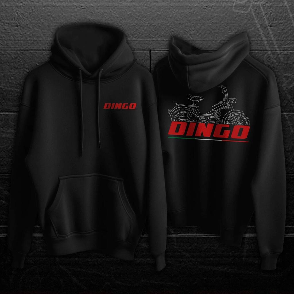 For Moto Guzzi Dingo Fans – Moto Animals Illustration Hoodie