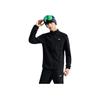 Li-Ning Comfortable Casual Minimalist Stand Collar Zipper Fleece Jacket Men Jackets Black AENUN001-1