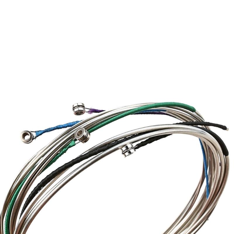 4 шт./комплект Струны для виолончели 4/4 3/4 1/2 1/4 1/8 Струны для виолончели Струны C-G-D-A Сердечник из нержавеющей стали Обмотка из сплава Al-Mg Струны для виолончели