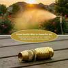 360° Adjustable Misting Spray Nozzle High Pressure Atomizing Tip Pesticide Sprayer Nozzle  Lawn Use