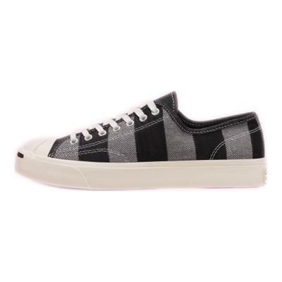 Jack Purcell Open Smile Полосатые Простые Универсальные Низкие парусиновые кеды Унисекс Кроссовки Черный Серый 167830C
