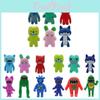 Fuggler 6pcs Action Figure Model Anime Displays Toy Cartoon Doll Kids Gifts