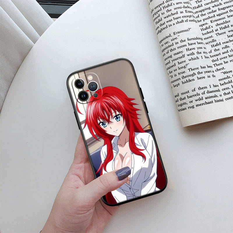 IR12 Чехол-накладка для телефона High School DxD для Redmi Note 12 12S 12C 13 13C 13R 14 14S 14R 14C Pro Max Plus A3 A3X A4 A5 11A 13X