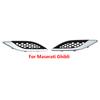 1Pcs For Maserati Ghibli Levante Quattroporte GT Car Front Side Grille Air Intake Fender Vents Grill