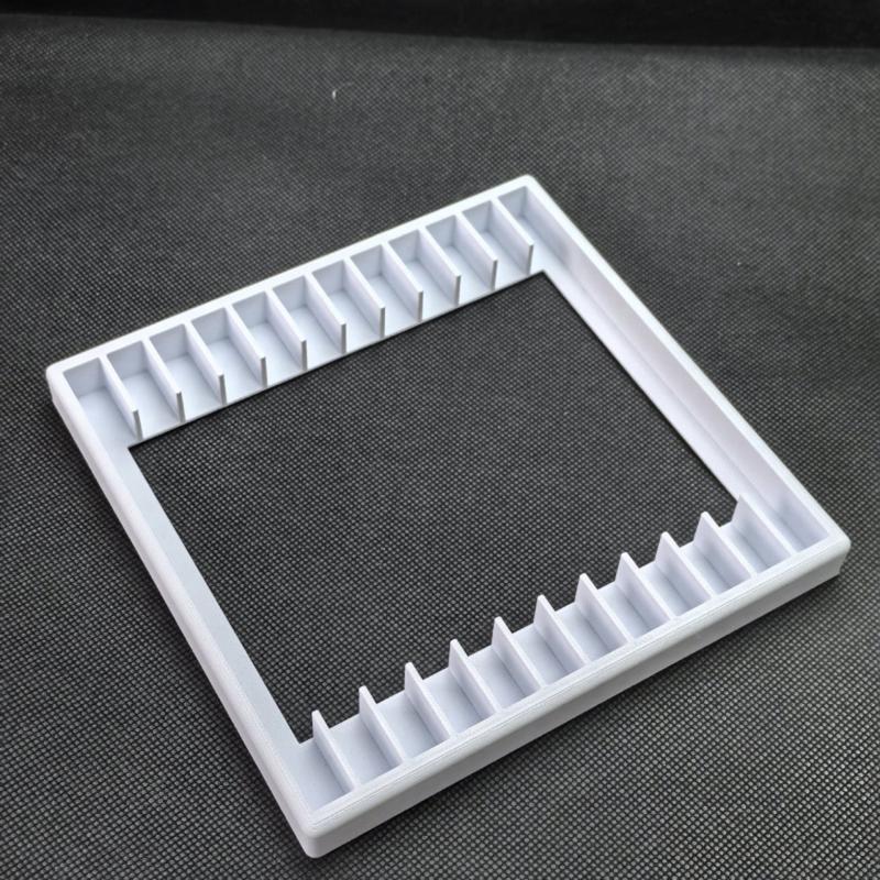 12 Slot Cassette Tape Storage Organizer Lightweight Plastic Rack for Music Collection and Display Needs