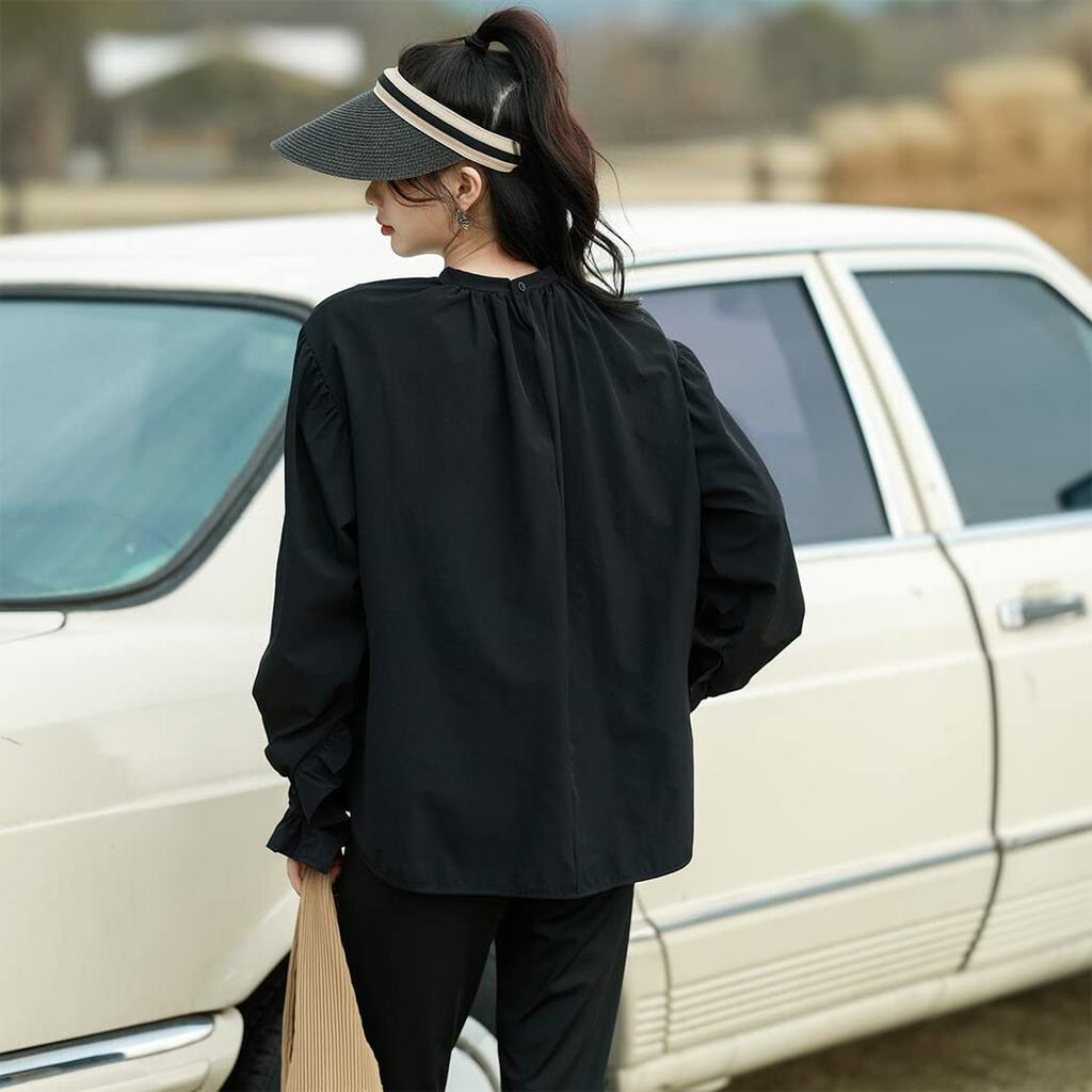 Женский рашгард Teddy с длинным рукавом и леггинсы с разрезами, амфибийный, без капюшона, охлаждающий UPF50+, rashguard032 (Л, Черный)