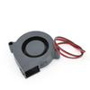 DC 12V 2Pin 5015 50x50x15мм турбо вентилятор двойной гидравлический подшипник бесщеточный охлаждающий турбинный кулер для 3D-принтера xh2.54