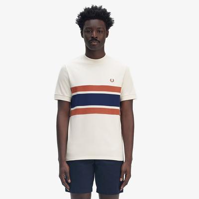 [Sharp] Panel T-Shirt - Light Ecru Afpm2519860-760