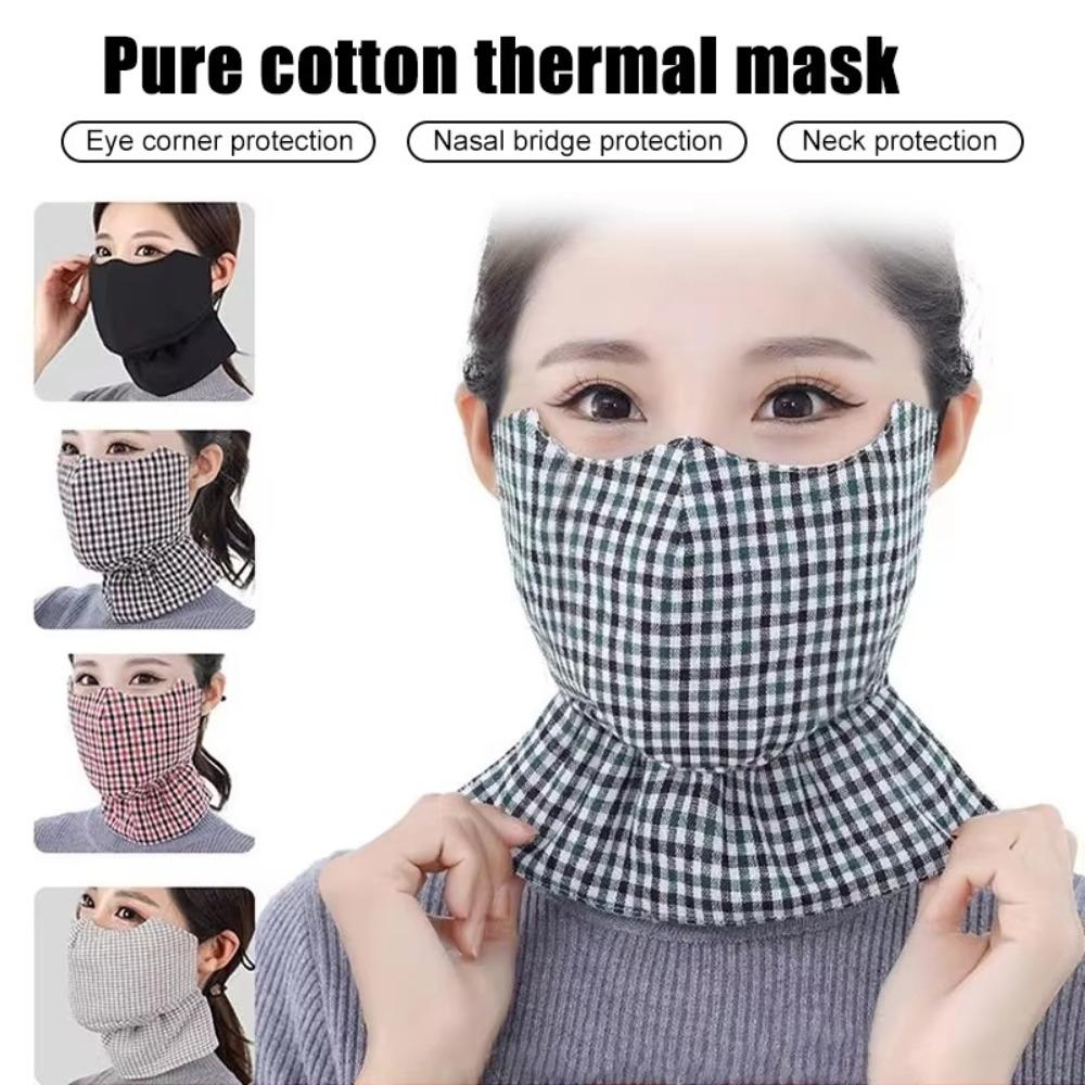 Cotton Thickened Winter Face Mask Cold-proof Cycling Mask Durable Full Pack Mask Men Women