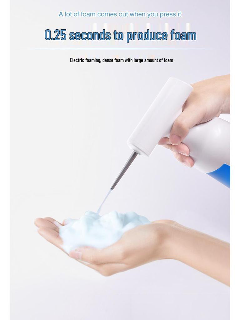 Электрический пенный дозатор для мыла для кухни, купания домашних животных, душа и средства для умывания лица.