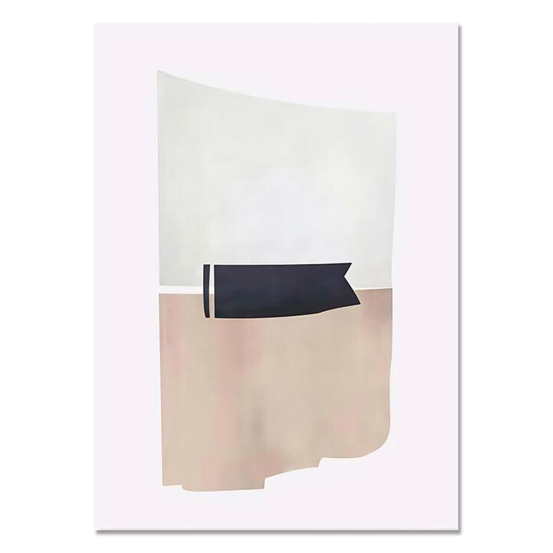 Абстрактная скандинавская модная картина в стиле бохо бежевого цвета, минималистичная картина на холсте, печать плакатов, настенные художественные фотографии, домашний декор для гостиной