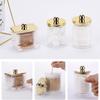 2/3/4 Pack Qtip Holder Bathroom Container, 10/7oz Cotton Ball Cotton Swabs Pads Dispenser, Apothecary Jar Organizer Storage Box