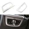 Car Headlight Head Light Switch Knob Button Panel Cover for BMW X3 G01 X4 G02 2018 - 2025 Trim Sticker  Interior Accessories