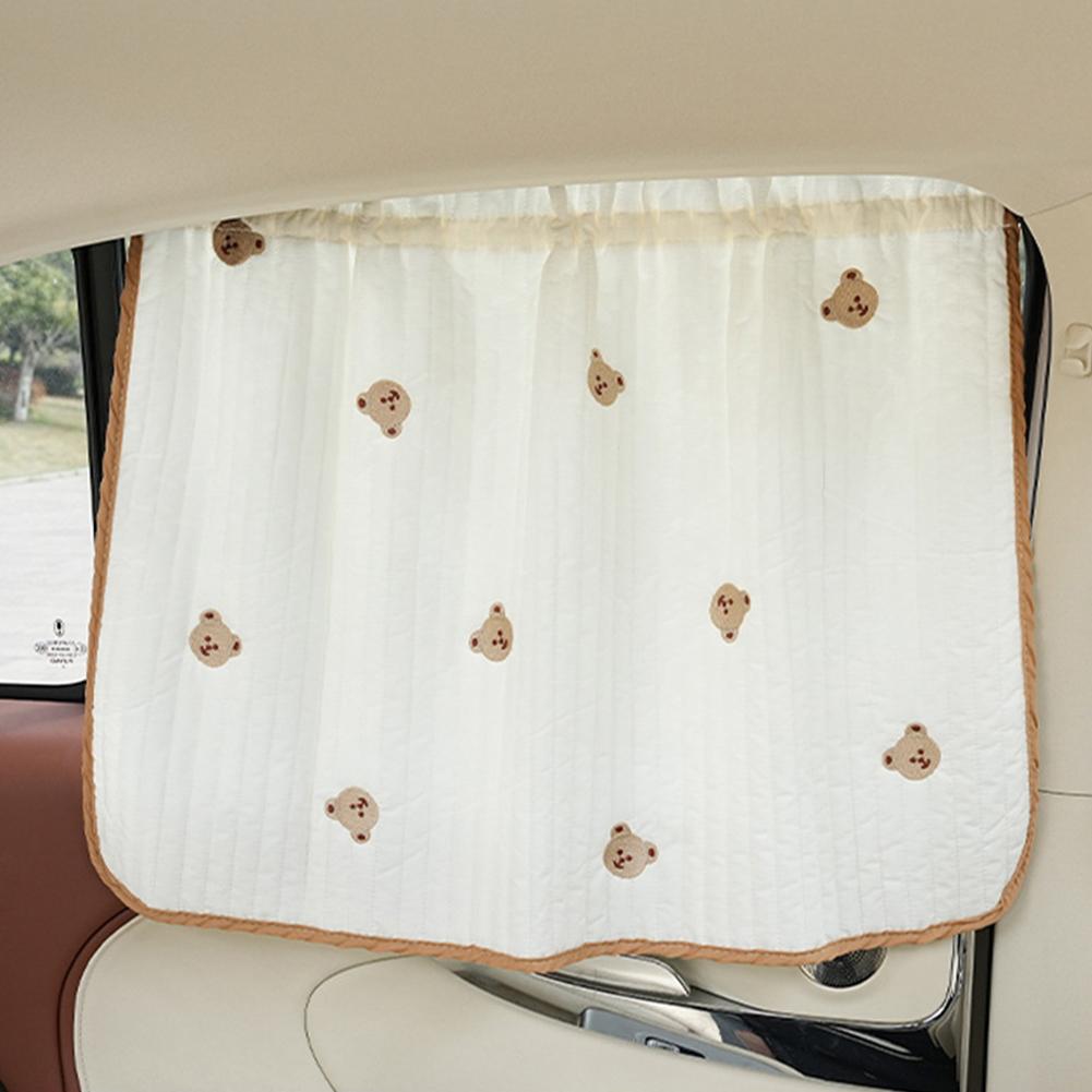 Cartoon Car Curtains Cute Cartoon Side Window Block Cover Shade UV Protection For Kid Baby- Infant Toddler Drop Shipping