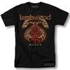 Футболка Lamb Of God Мерч с рок-концерта Винтажная графическая футболка
