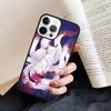 Чехол для телефона с рисунком лисы Кицунэ, задняя крышка для iPhone 17 Air 16 15 14 13 11 12 Pro Max Plus Fundas Coque