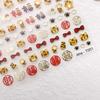 Character Cartoon Nail Art Stickers DIY Nail Decoration New Year Nail Art Bronzing Nail Art Decals