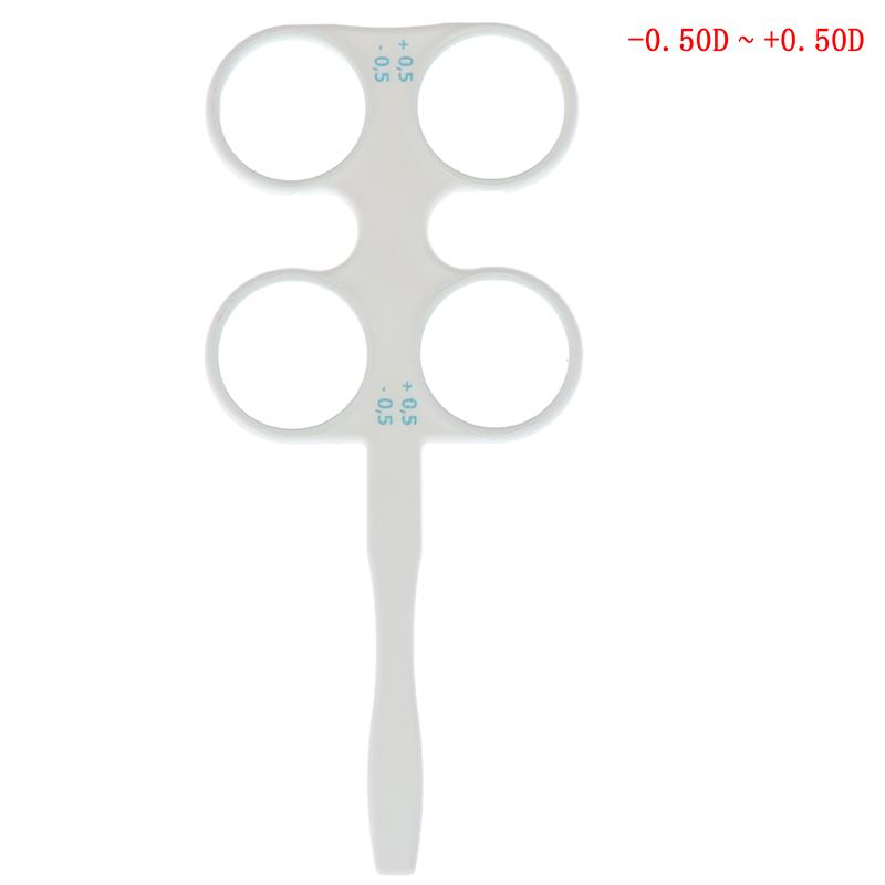 ±0.50D To ±4.50D Optical Flipper Optometry Plastic Flip Lens Confirmation Test