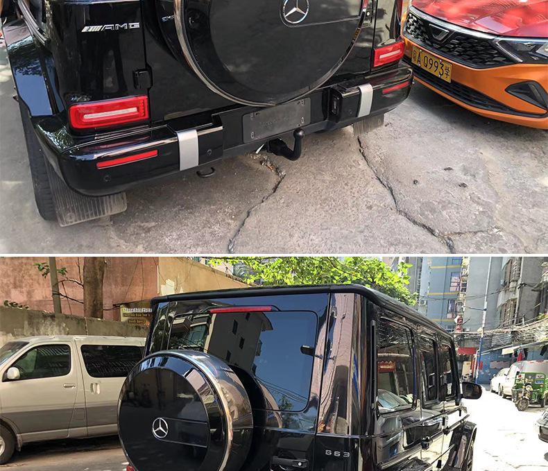Совместимо с Mercedes-Benz G-Class (G500, G350, G63, W463) модификация заднего фаркопа, включая нелицензированные буксировочные крюки.
