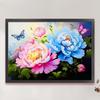 Полный комплект для вышивки крестиком из эко-хлопка 9CT Printed Flower Art