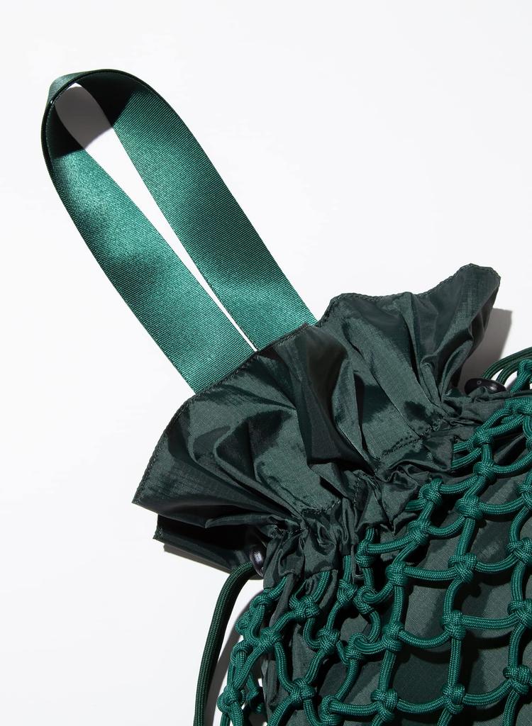 Сумка KNOTTING DRAWSTRING TOTE зеленая [FCE]