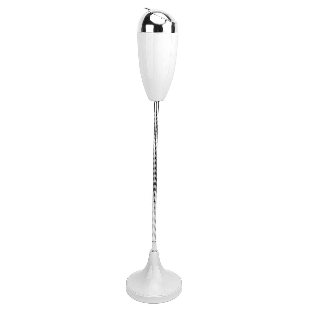 Adjustable Ashtray Smokeless Indoor Outdoor Floor Standing Ash Tray with Lid for Home Patio