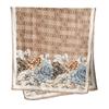 New letter oversized spring and autumn cotton and linen feel scarf literary women's winter shawl silk scarf women