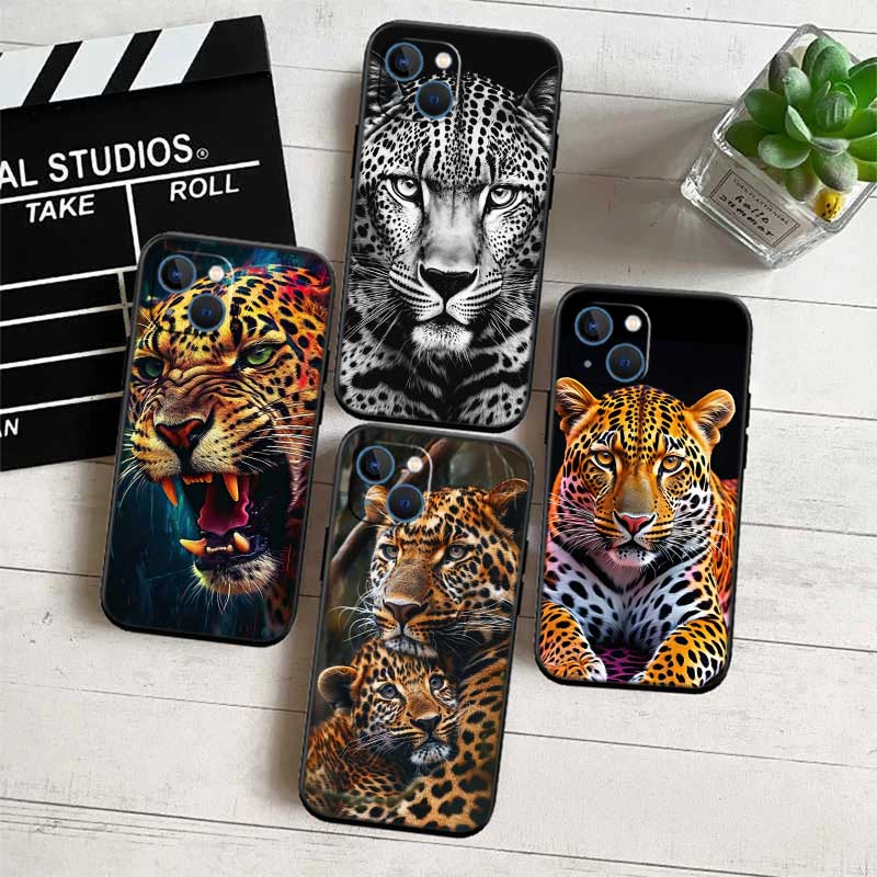 UP2 Animal Leopard New High-End Shell Phone Case for OPPO A3 Pro A72 A74 A76 A77 A77S A78 A79 A94 A95 A18 A40M A58