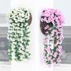 Искусственные поддельные висячие цветы Vine Plant Garland Home Garden Decor Outdoor