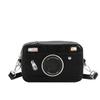 Personalized camera bag 2025 new Korean version fashion color matching trend ins Internet celebrity women messenger box bag pu