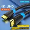 MINDPURE HD001 1,5 м 4K HD Видео Кабель HDMI Папа-папа Позолоченный Кабель HDMI 2.0