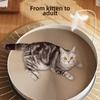Wear Resistant Cat Scratch Board Round Cat Turntable Toy Teasing Cat Stick  Indoor Play