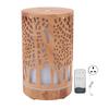 Aroma Humidifier Remote Control Wood Grain Essential Oil Diffuser Humidifier with 7 LED Color Light