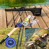 Fly Fishing Rod Combos 2.7M Portable Rod and CNC-machined Metal Fly Fishing Reel Fishing Full Kits