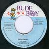 7-дюймовая пластинка POWERMAN - Ding Dong none Rude Boy 2000 Ямайка Регги, Ска и Даб Б/у