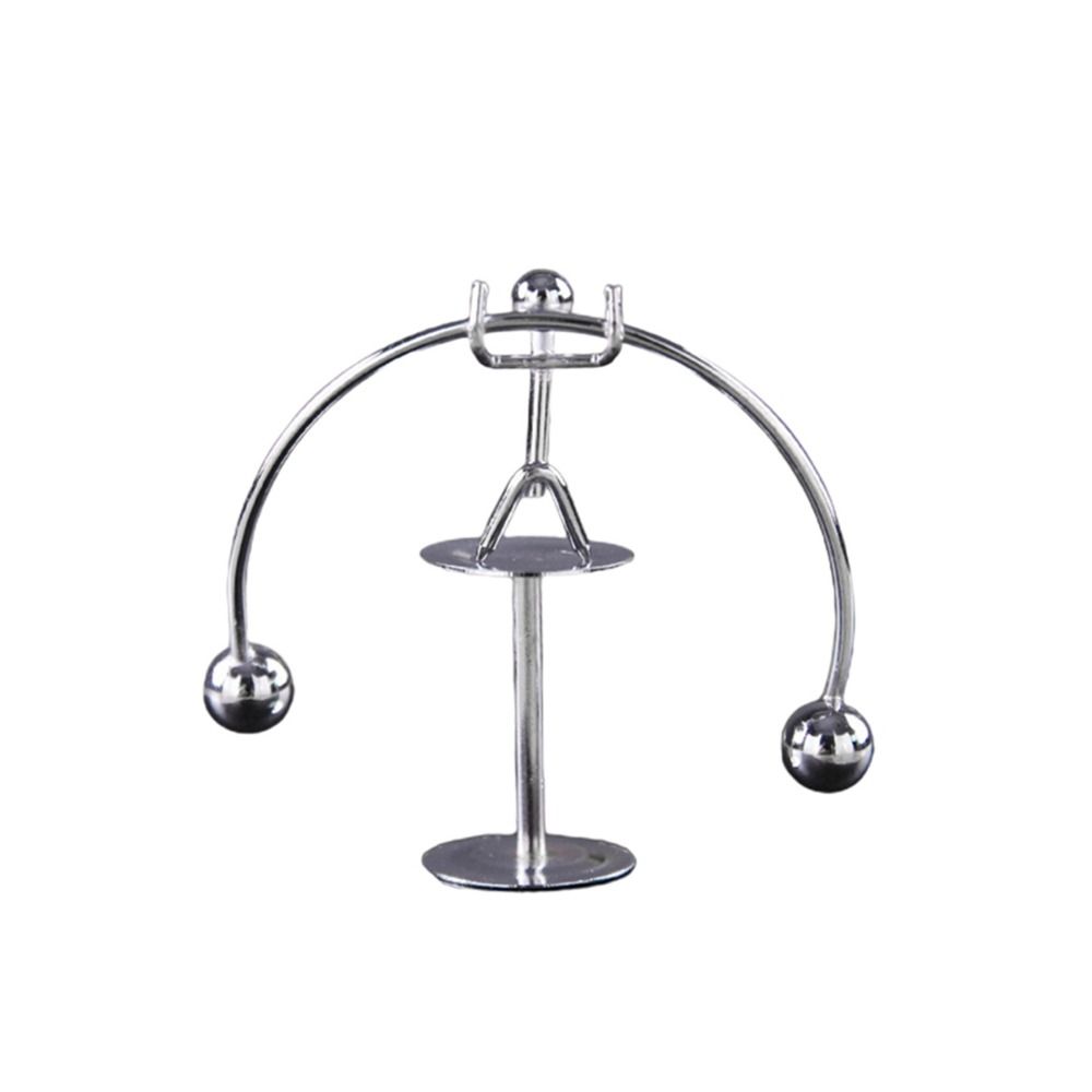 Home Decor Balance Iron Man Ornaments Pendulum Cradle Decompression Desk Toy Kids Toys