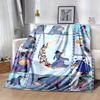 1pc, Adorable Eeyore Home Decor Blanket: A Cozy Flannel Throw for Your Living Room, Bedroom, or Outdoor Adventures. Perfect Gift Idea, Soft Sofa Blank