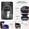 Portable Creativity Coffee Ashtray LED Light Car Interior Accessories For Honda Civic FIT CRV HRV Odyssey CRZ 5th City CRX Pilot