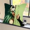 1 шт. A-Аниме B-Bleach Персонаж Наволочка Квадратная Спальня Диван Отдых Комфортная Подушка Автомобиль Украшение Дома Наволочка 40x40