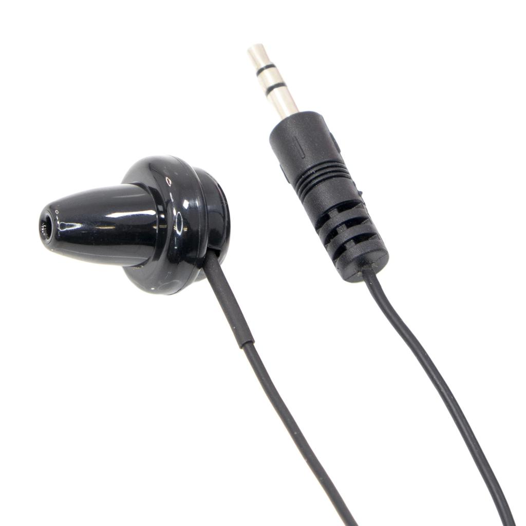 Maxar Electric Earphones for Easy Listening To Stereo Black You Can Mix Stereo Audio and Listen To It In One Magnetic Ear Is Free for Stereo Audio So