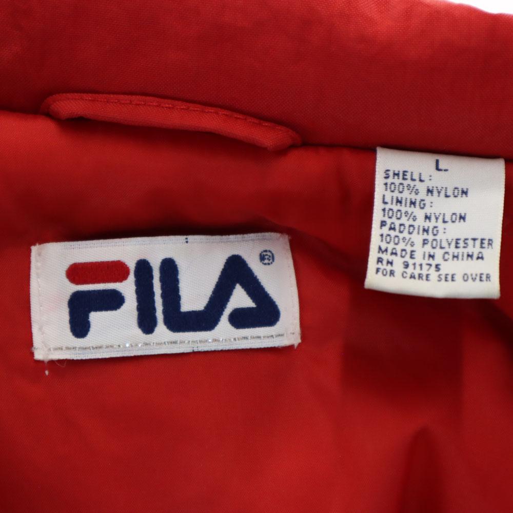 Fila 90-е Старая куртка для разминки L Темно-синяя Мужская Б/У