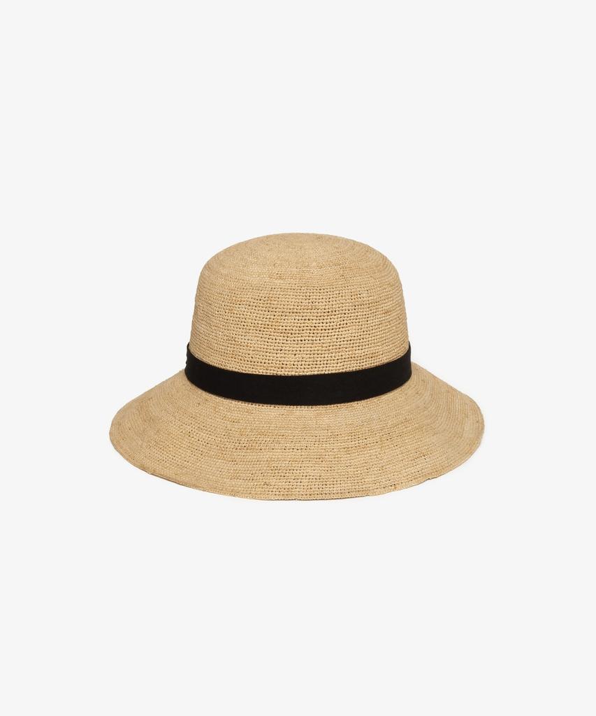 LACOSTE Женская соломенная шляпа-ведро с лентой Rk228E-56G 02S