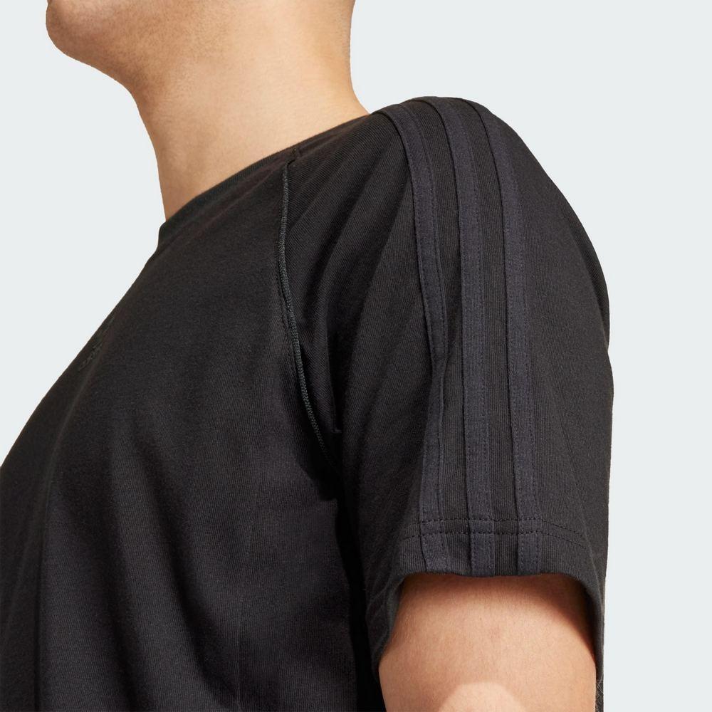 adidas Футболка Originals Sst, однотонная, с круглым вырезом, коротким рукавом, мужская, черная IR9450