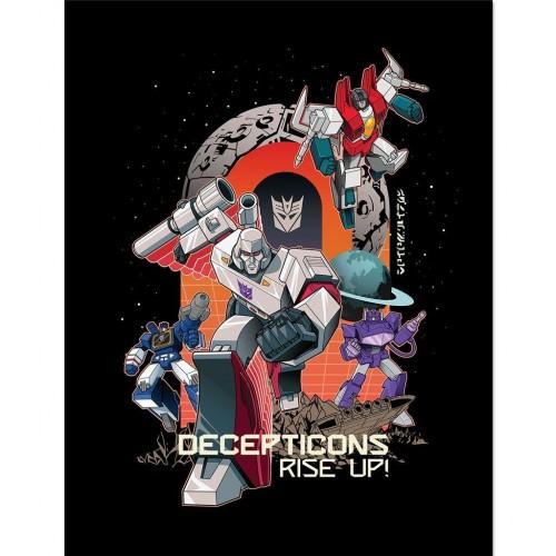 Transformers Decepticons Rise Up Framed Poster