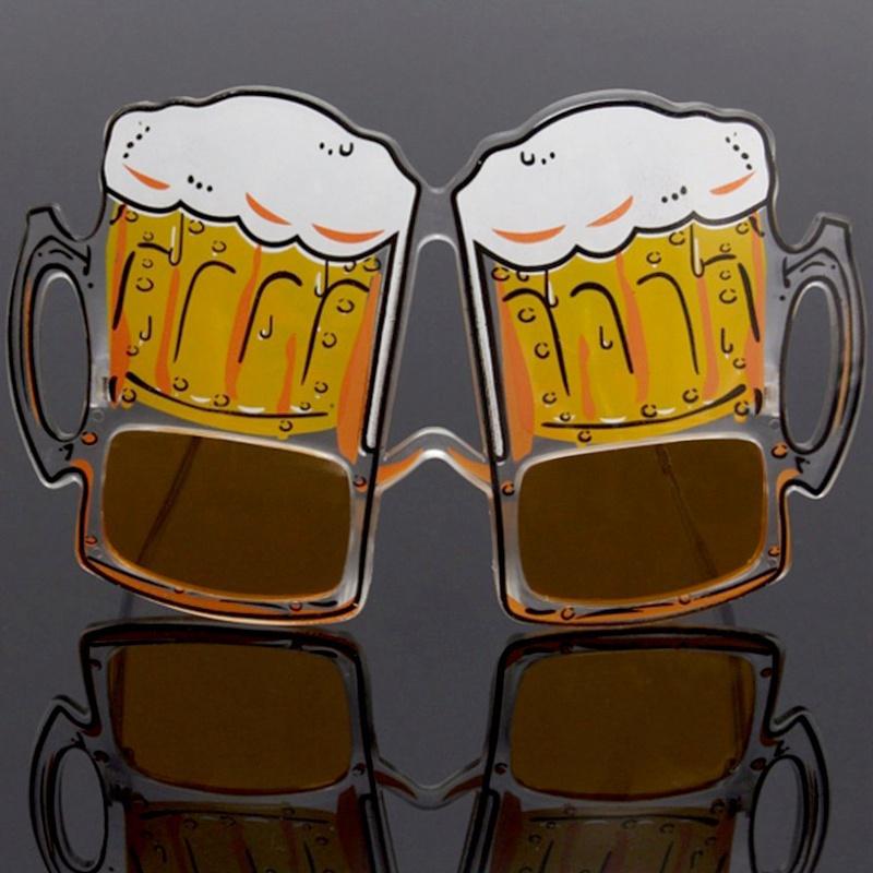 Солнцезащитные очки в виде пивных кружек