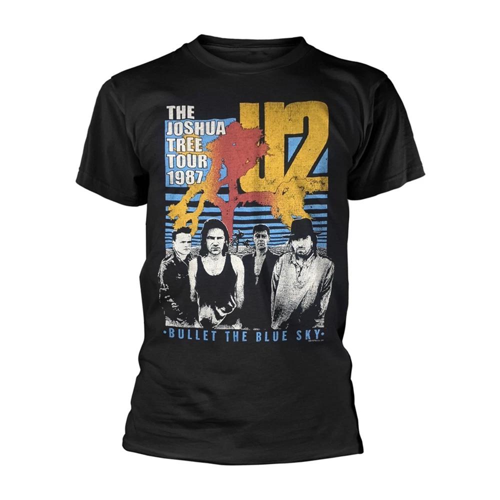 U2 The Joshua Tree World Tour 1987 Live Bono Licensed Tshirt Unisexs