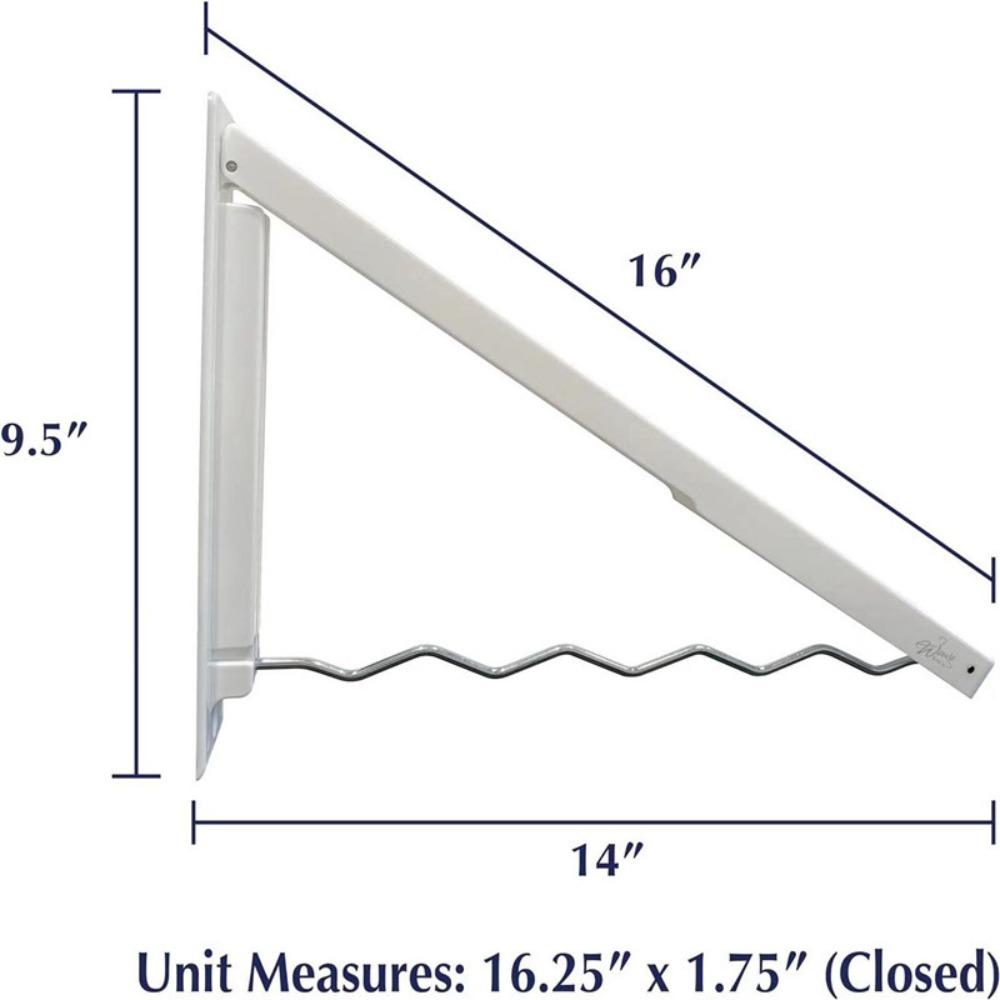 Настенная выдвижная вешалка для одежды, экономящая место, сушилка, новая складная вешалка для одежды для путешествий