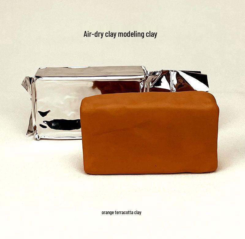 Air-Dry No-Bake Pottery Clay and Tool Set for Shaping and Sculpting