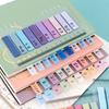 Waterproof Morandi Sticky Notes Multi Color Page Marker Tabs  Stationary