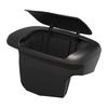 Tsuchiya Yac Side Box Trash Can for Toyota Aqua 180 X 190 X 75mm Vehicle-Specific MXPK1#, Driver's Side, Black, (SY-A15)